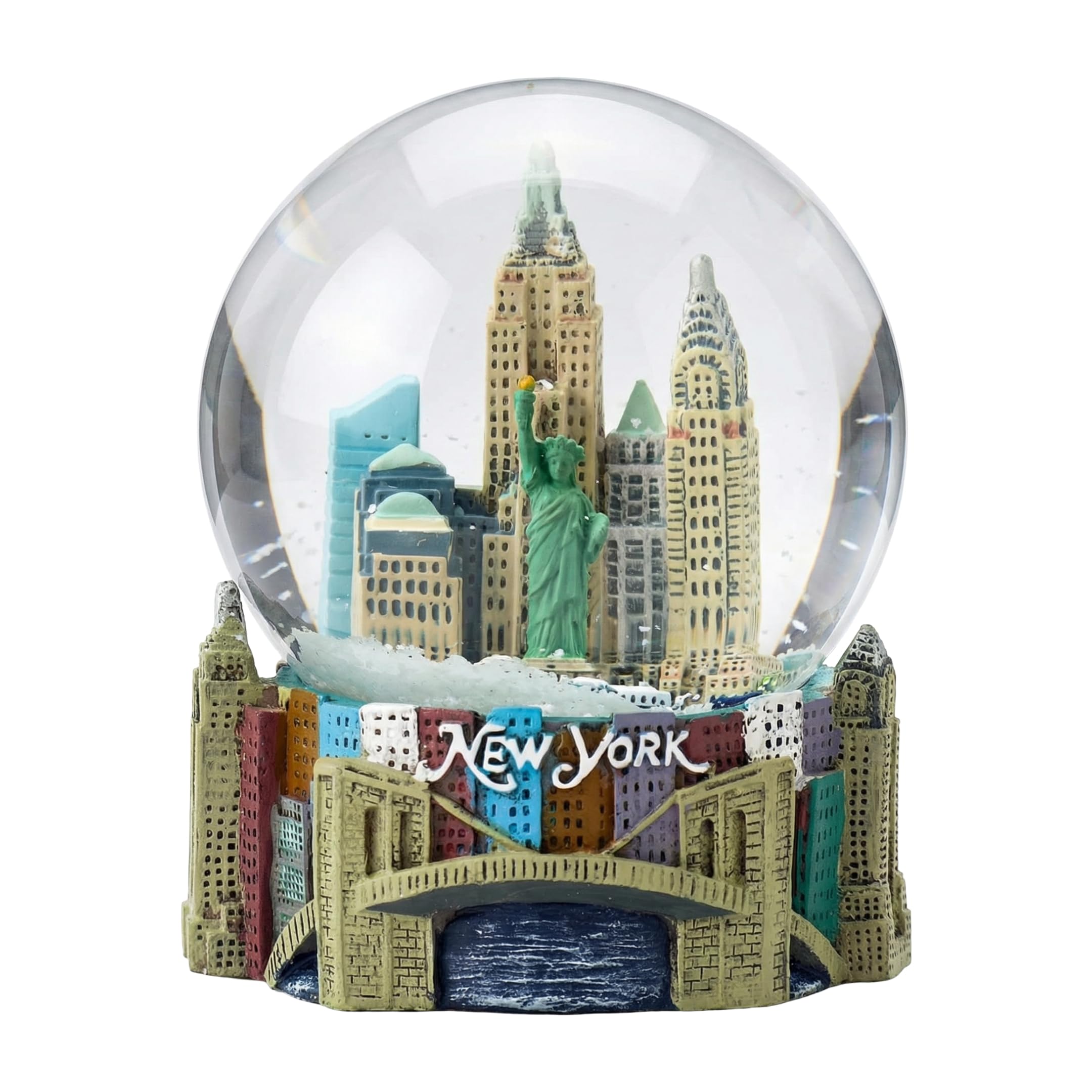 Amazon.com: Musical New York City Snow Globe 5.5 Inches : Home